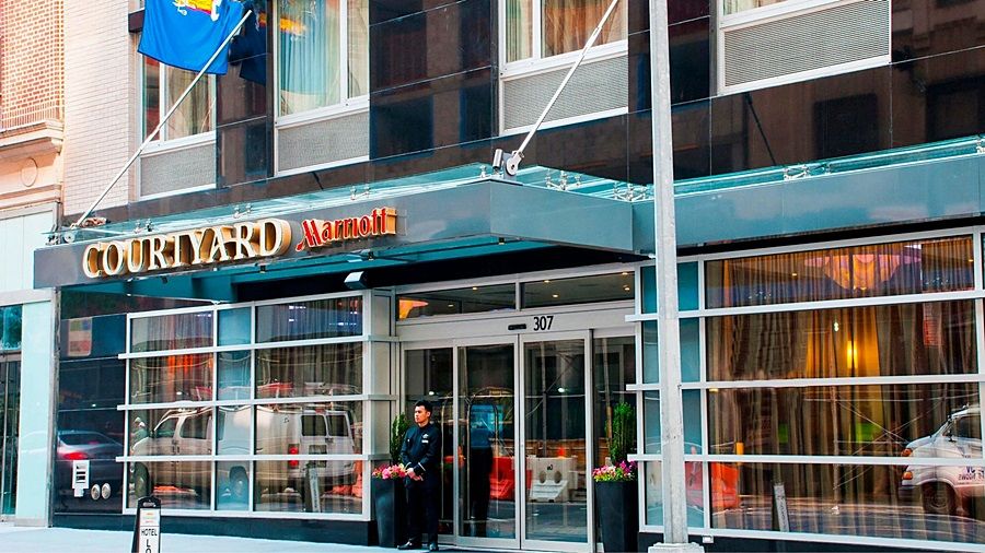 Courtyard By Marriott Times Square West Hotel New York Eksteriør billede
